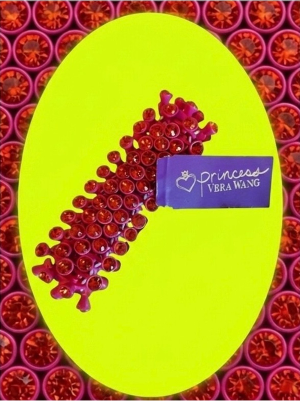 Vintage Princess Vera Wang NWT Y2K Retro Glam McBling Jeweled Stretch Bracelet